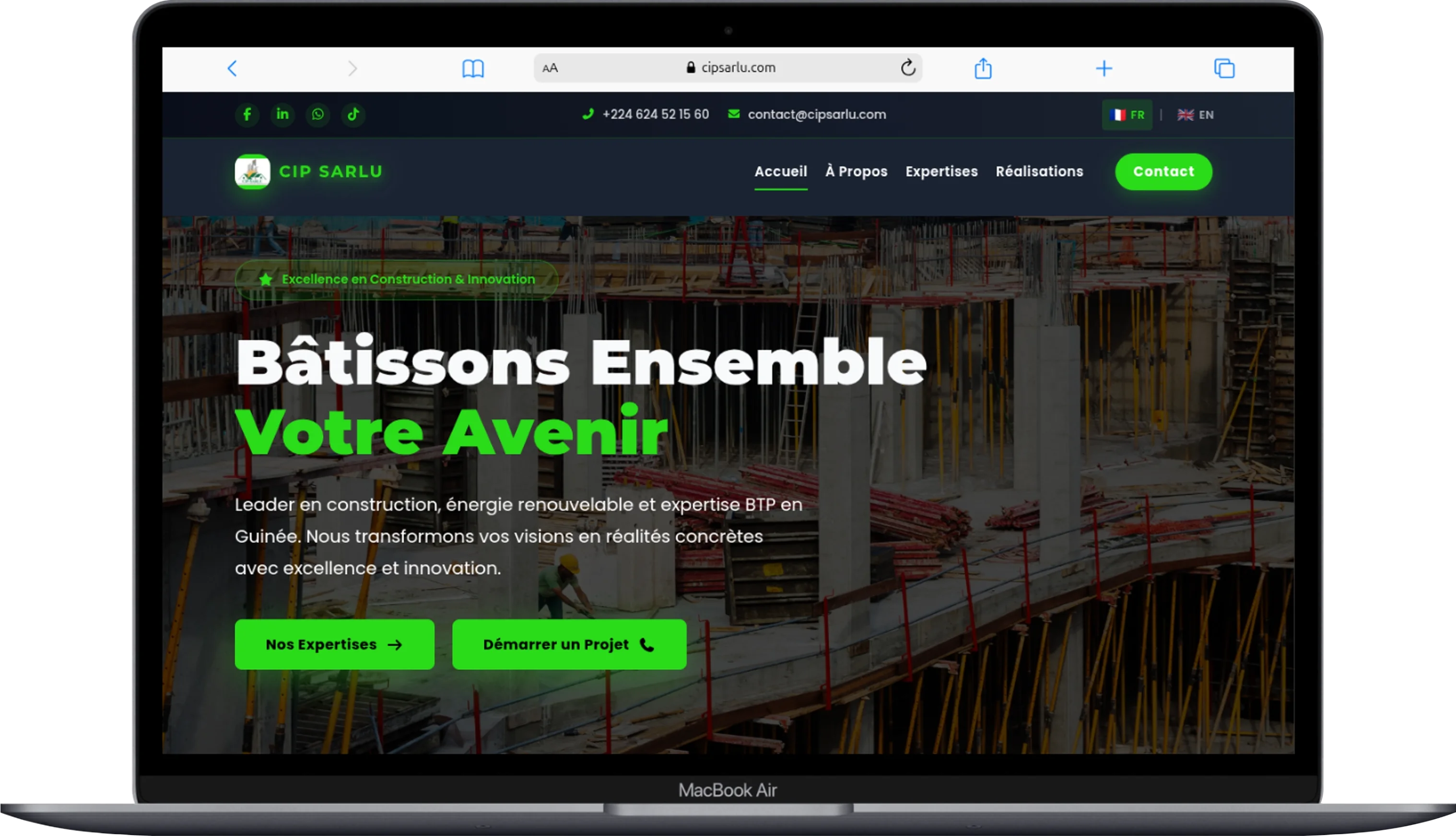 Site web CIPSARLU