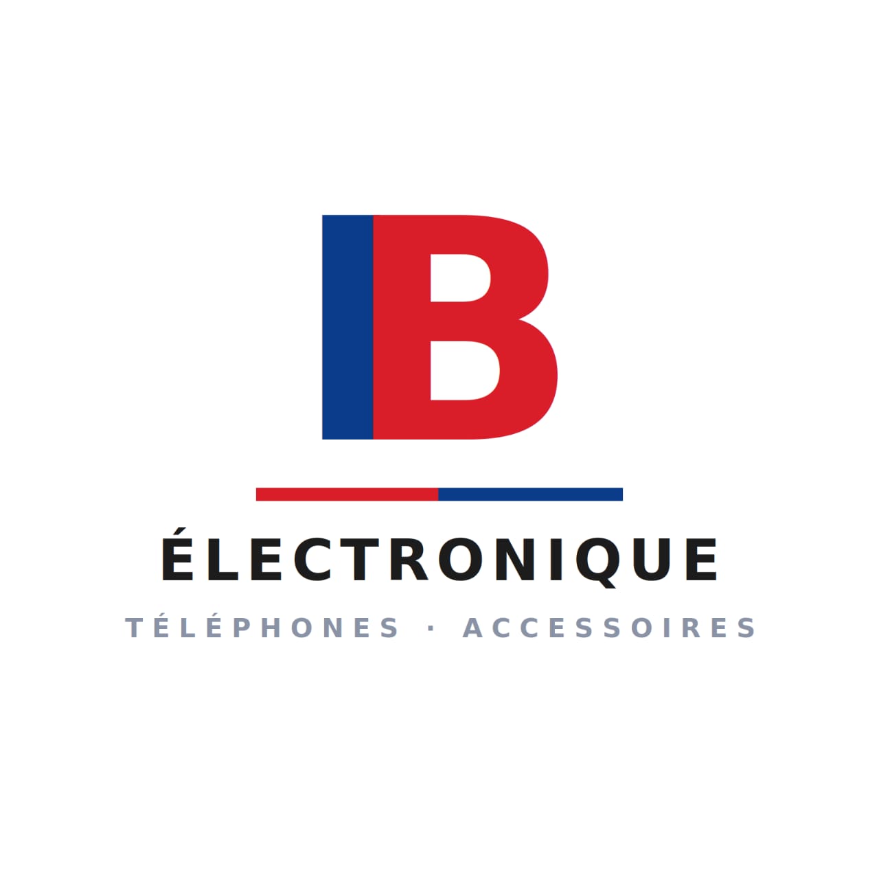 Logo conçu pour B Électronique