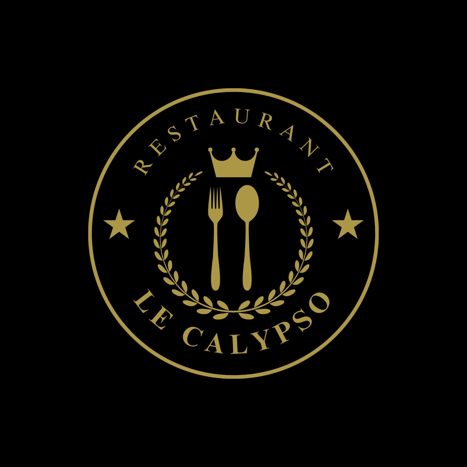 Logo conçu pour Restaurant Le Calypso